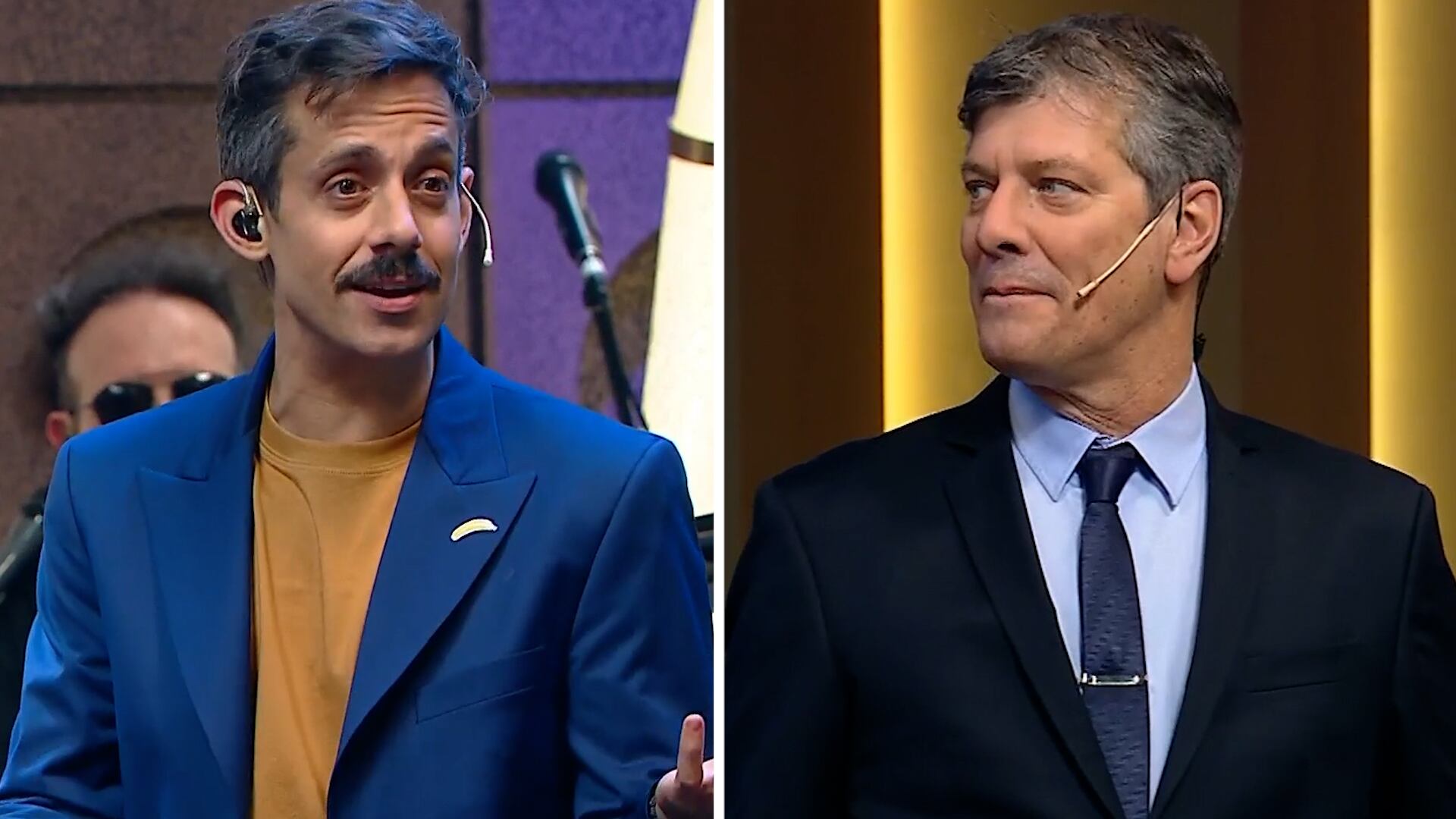 Soy Rada y Mario Pergolini, en pleno juego mediático sobre el futuro del mago (Captura TV)