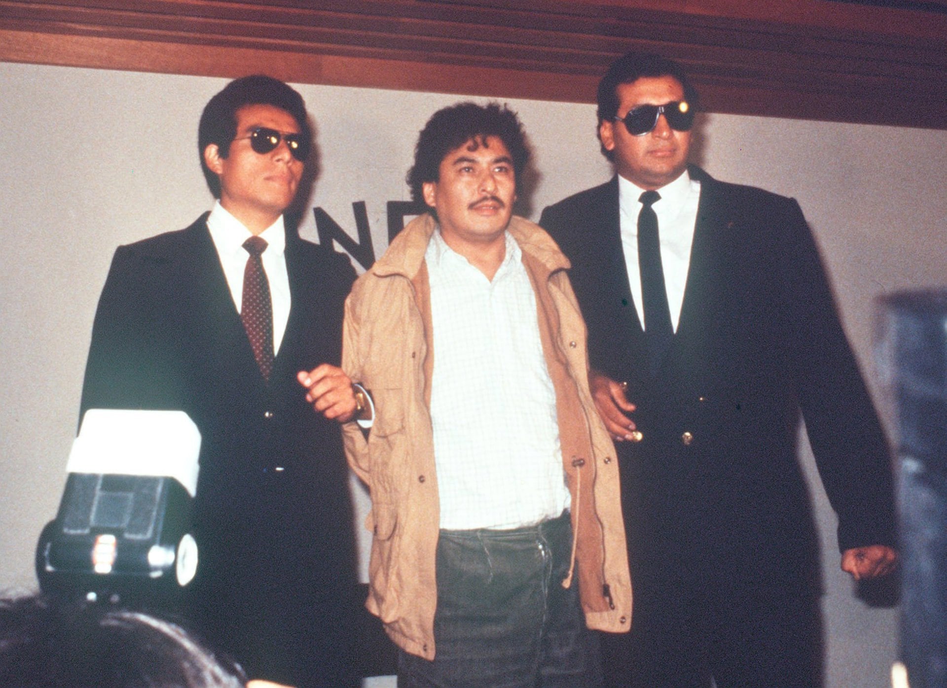02/09/2023 September 2, 2023: Victor Polay Campos..OPSE_2002DIC11_PERU_TERRORISMO_VICTOR POLAY CAMPOS_CAPTURA_CREDITO ARCHIVO EL COMERCIO _2002DIC11_AFDPOLITICA Europa Press/Contacto/El Comercio El Comercio