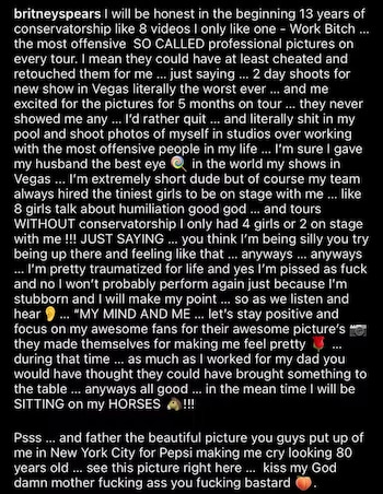 En septiembre de 2022, Britney