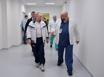 Putin en una visita reciente