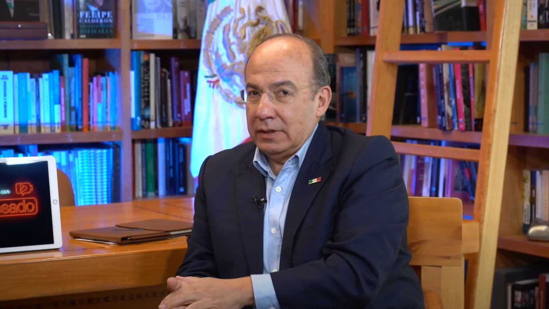 “Ladrones”, “corruptos” y “asesinos”, fueron algunos de los gritos dirigidos al expresidente Felipe Calderón en Asturias. (YouTube: Yordi Rosado/Captura de pantalla)