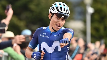 El colombiano Einer Rubio renueva con Movistar Team hasta 2028