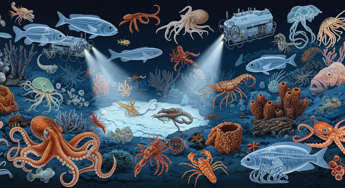 La expedición científica utilizó tecnología avanzada para explorar zonas inexploradas del océano Austral, ampliando el conocimiento del ecosistema marino polar (Imagen Ilustrativa Infobae)