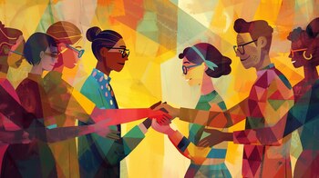 dibujos, ilustrativo, plantas, parque, naturaleza,