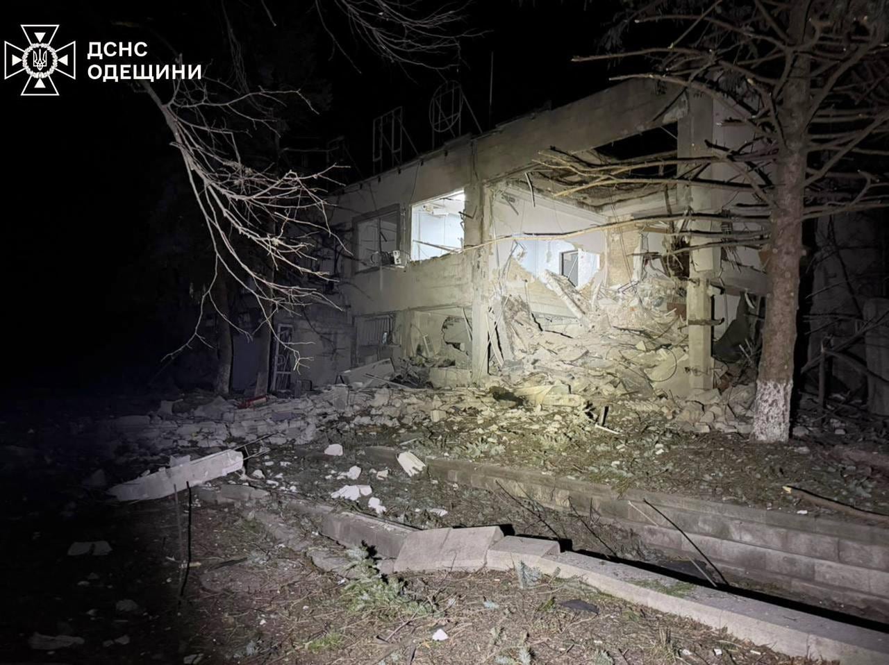 Odesa fue uno de los objetivos de Putin en su bombardeo de Navidad (UKRAINIAN EMERGENCY SERVICE / AFP)