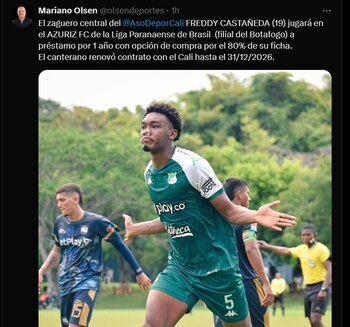 El defensor jugará en la