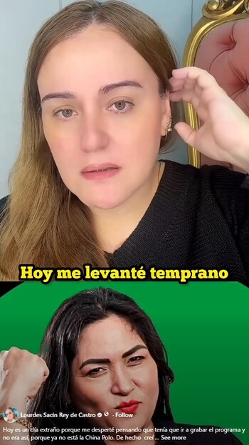 Lourdes Sacín cuenta qué habló con ‘La China’ Polo horas antes de su muerte: “Todo se apagó un segundo”. Captura: Facebook lourdes Sacín.