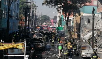 En caso de incendio lo