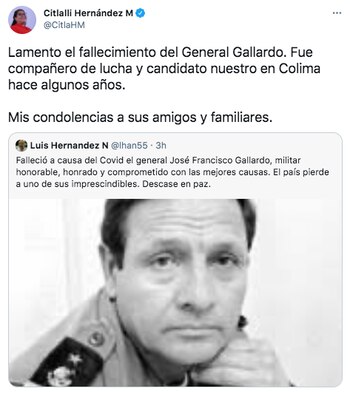 Citlali Hernández, secretaria general de