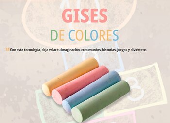 Gises de colores: una actividad