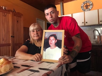 Julia y su nieto Emanuel,