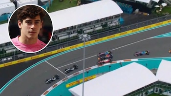 La radiografía de Colapinto en la carrera Sprint de Miami: de la pelea mano a mano con Verstappen y Hamilton al objetivo que logró en la Fórmula 1