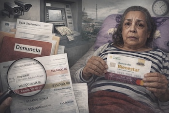Los estados de cuenta de la adulta mayor documentan retiros no reconocidos con fecha, hora y ubicación: todos realizados desde Xalapa, Veracruz. (Imagen ilustrativa 1 Infobae México)