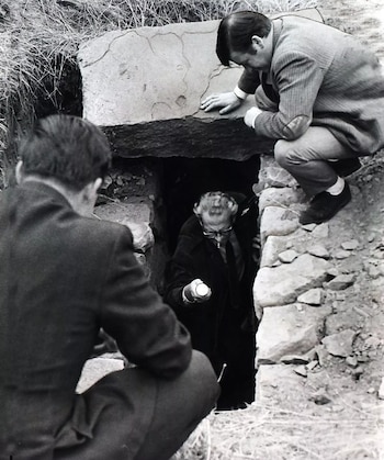 El antiguo desagüe del castillo