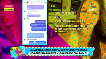 Ana Paula Consorte dio revelaciones