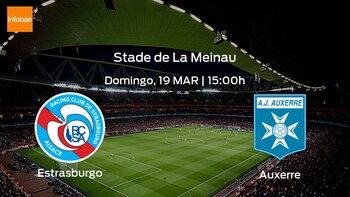 Racing Estrasburgo Auxerre