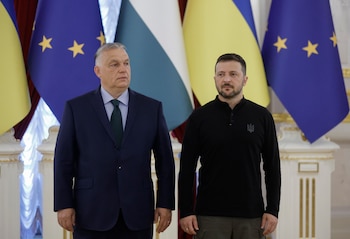 Orbán y Zelensky protagonizan un