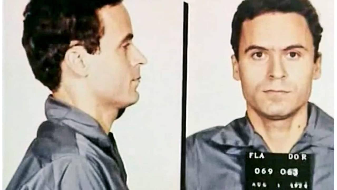 Imagen policial del notorio asesino en serie Ted Bundy. (Florida Department of Corrections )