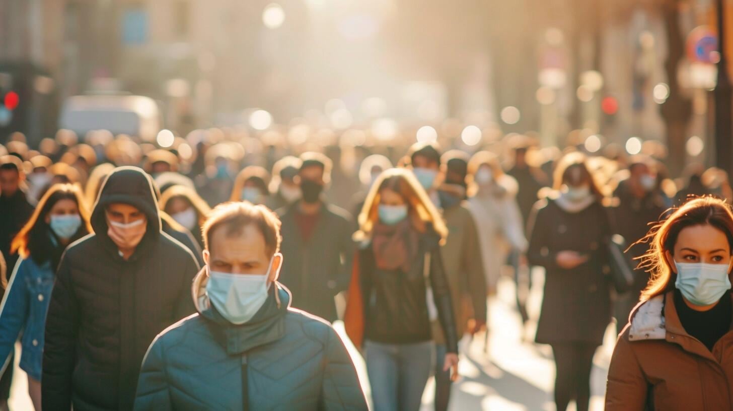 El modelo Current Epidemic Trends del CDC mide la dirección de la transmisión de COVID-19 con datos de aguas residuales, emergencias y pruebas de laboratorio. (Imagen ilustrativa Infobae)