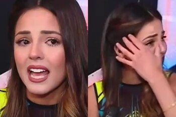 Luciana Fuster lloró tras ampay