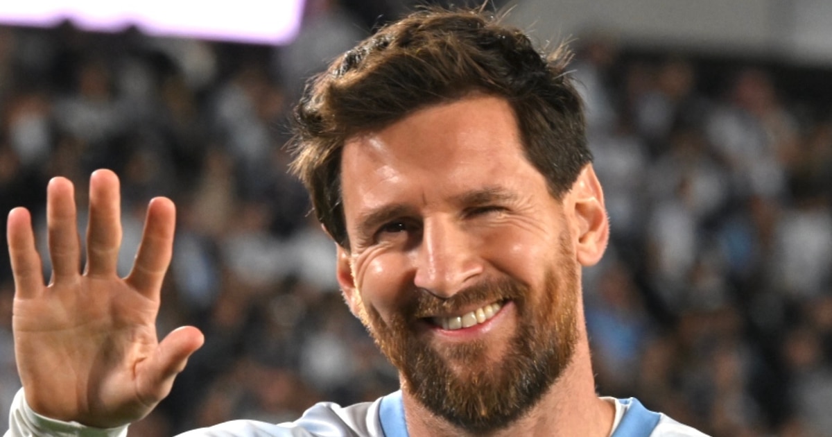 Messi juega su último partido con la selección argentina en el Monumental