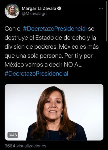 La panista señaló que el