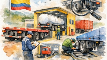 Colombia exigirá revisión técnico-mecánica anual para remolques y semirremolques: habrá multas e inmovilización por incumplir