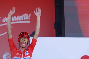 13/09/2026 Imagen del ciclista español, Enric Mas, al inicio de la etapa final de La Vuelta ciclista a España 2026. A 13 de septiembre de 2026 en Granada (Andalucía, España)
DEPORTES
Álex Cámara - Europa Press