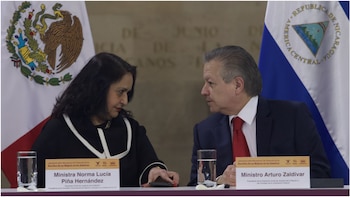 Ambos coincidieron en la Sala