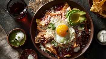 Los chilaquiles son esa receta