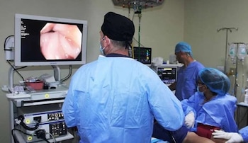 También se realiza una jornada extraordinaria de endoscopias y colonoscopias, iniciativa que cuenta con el apoyo de especialistas del Comando Sur de Estados Unidos. (CSS)