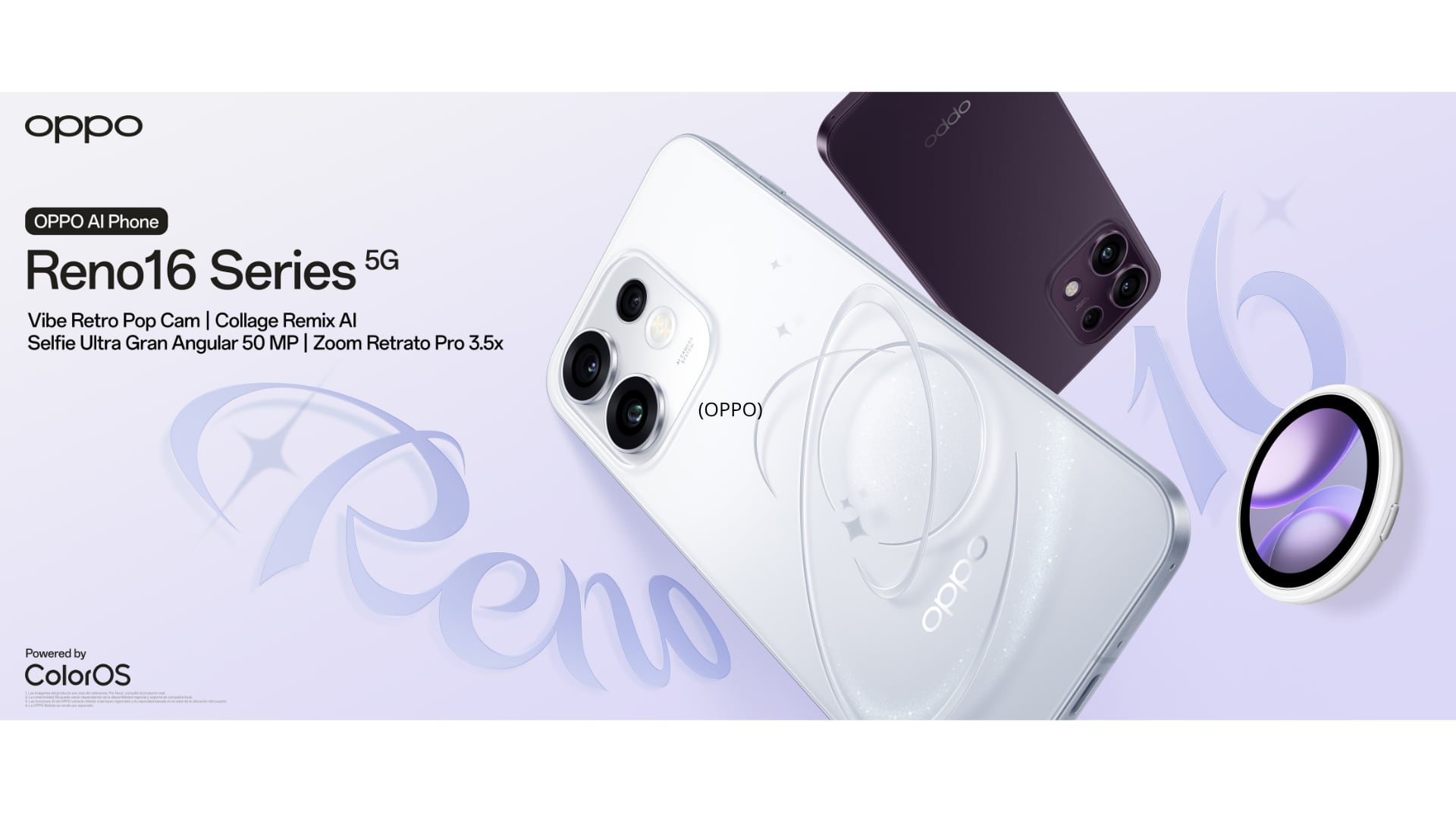 Así es la nueva Serie Reno16 de OPPO: innovación en cada captura y diseño inspirado en el universo