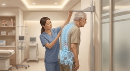 Por qué perdemos altura con la edad y cuándo puede ser señal de osteoporosis