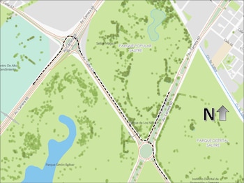 Desvío autorizado por la Carrera Verde en Bogotá - crédito SDM