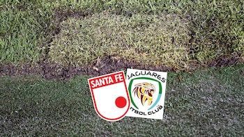 Sin fútbol en El Campín: Dimayor aplazó partido de Santa Fe vs. Jaguares tras nueva inspección a la cancha