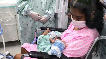 El bebé de Diana Paola