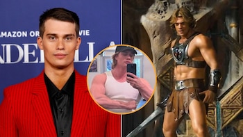 La extraordinaria transformación física de Nicholas Galitzine para He-Man: hasta 5000 calorías al día y tres horas de pesas