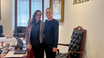 Claudia Sheinbaum y Mara Lezama buscan frenar el sargazo en playas de Quintana Roo