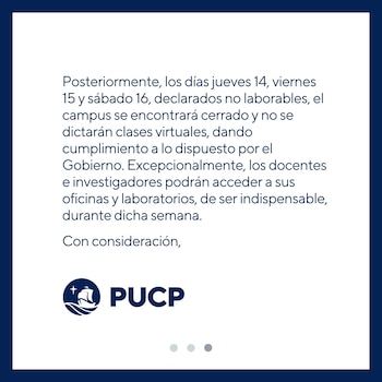 Comunicado PUCP.
