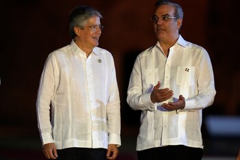 El presidente de República Dominicana,