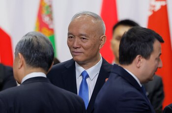 Cai Qi, miembro del poderoso