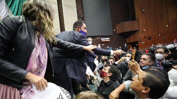 La tensión fue palpable este