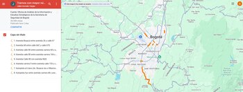 La avenida Boyacá, especialmente entre