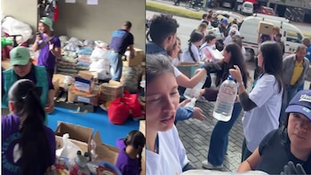 Bahamón volvió a guardar la carta en el kit, convencida de que el acto de dar tiene valor incluso cuando no hay posibilidad de agradecimiento - crédito @claudiabahamon/ Instagram
