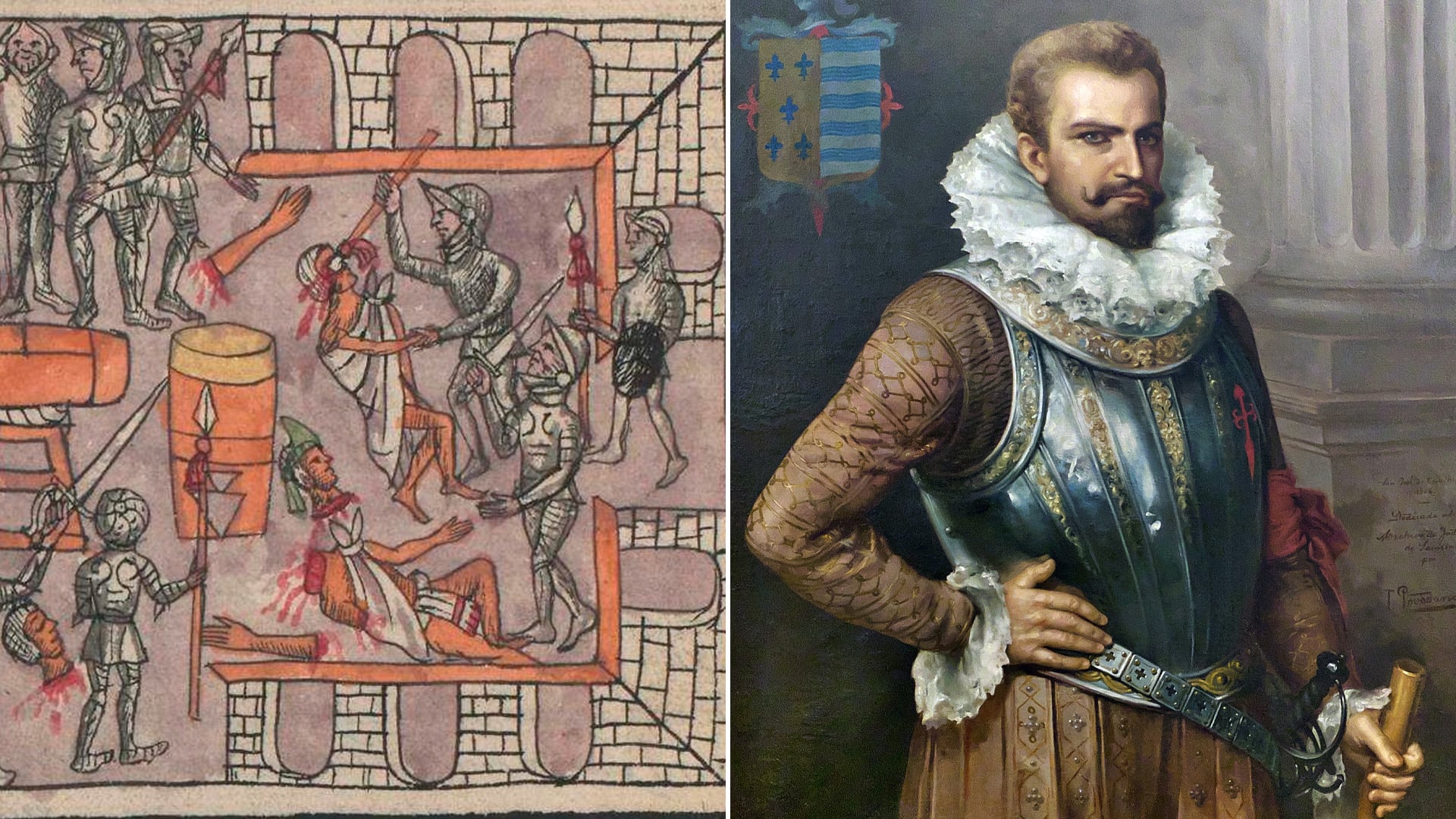 Pedro de Alvarado tuvo una gran importancia en la conocida como Masacre del Templo Mayor. (Wikimedia Commons)