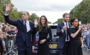 Los hermanos William y Harry