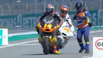 El momento de la colisión