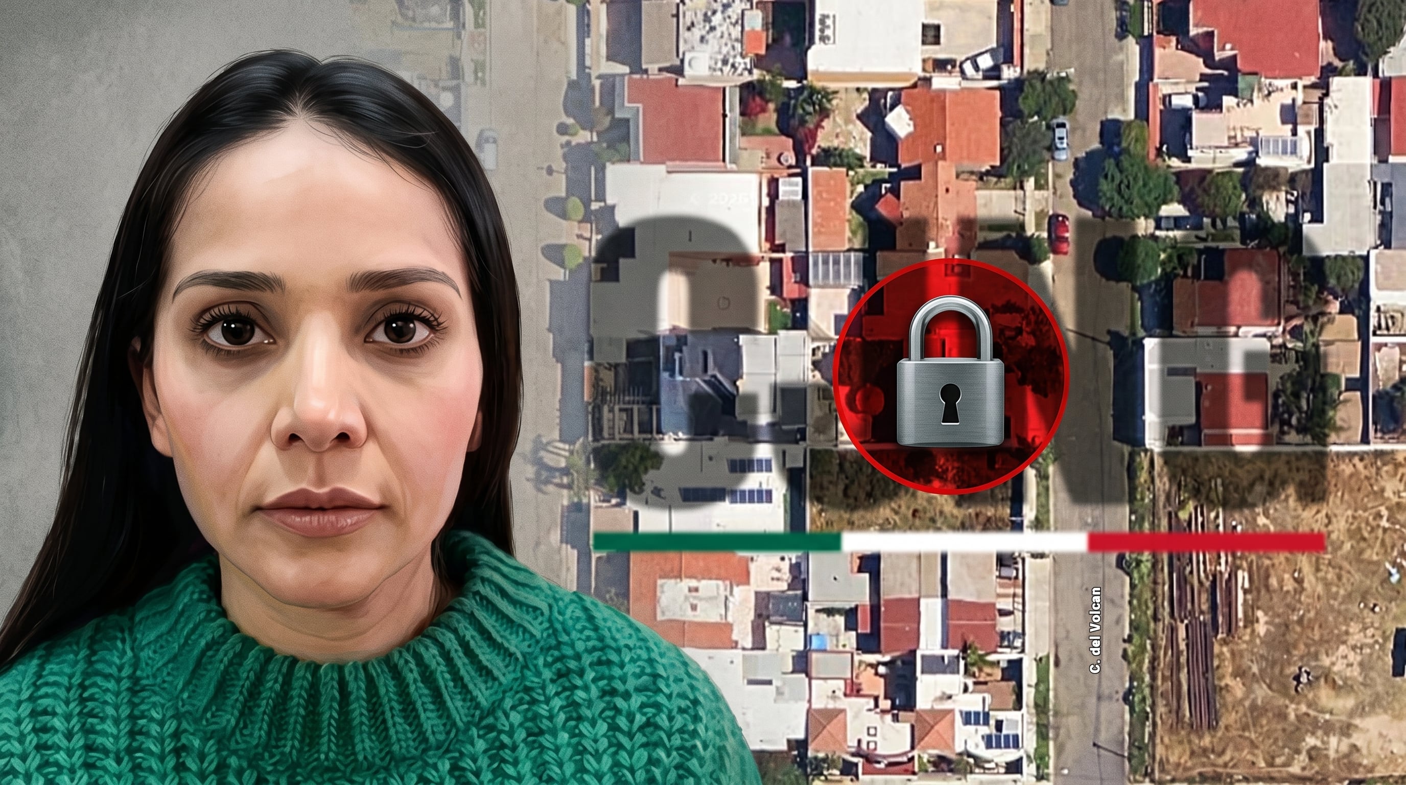 Así es la casa que Jessica Johanna Oseguera González, hija de “El Mencho”, le pelea a la FGR en Tijuana
