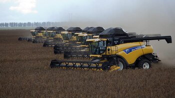 La cosecha brasileña de granos