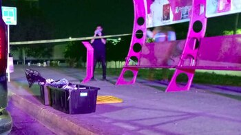 Abandonan 2 contenedores con restos